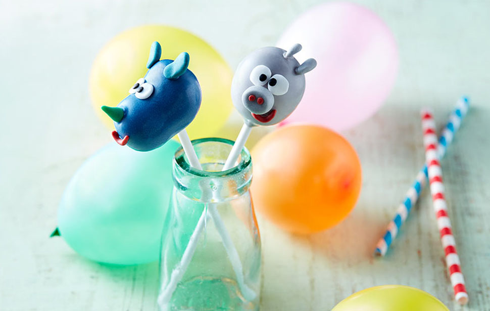 Roly and Tag Cake Pops