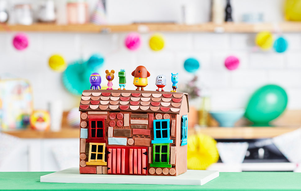 The Clubhouse cake.