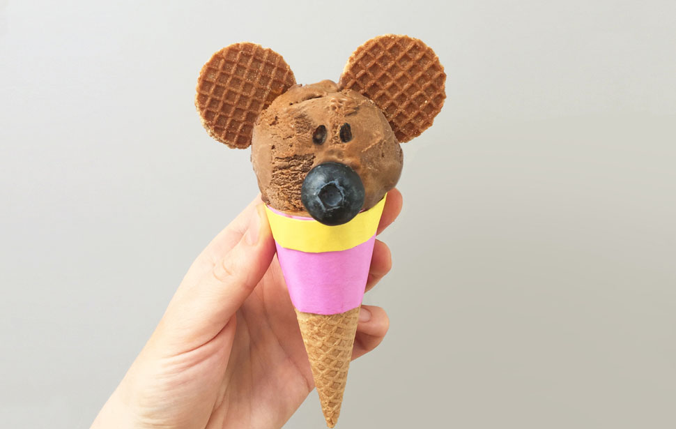 Make a Norrie ice-cream cone