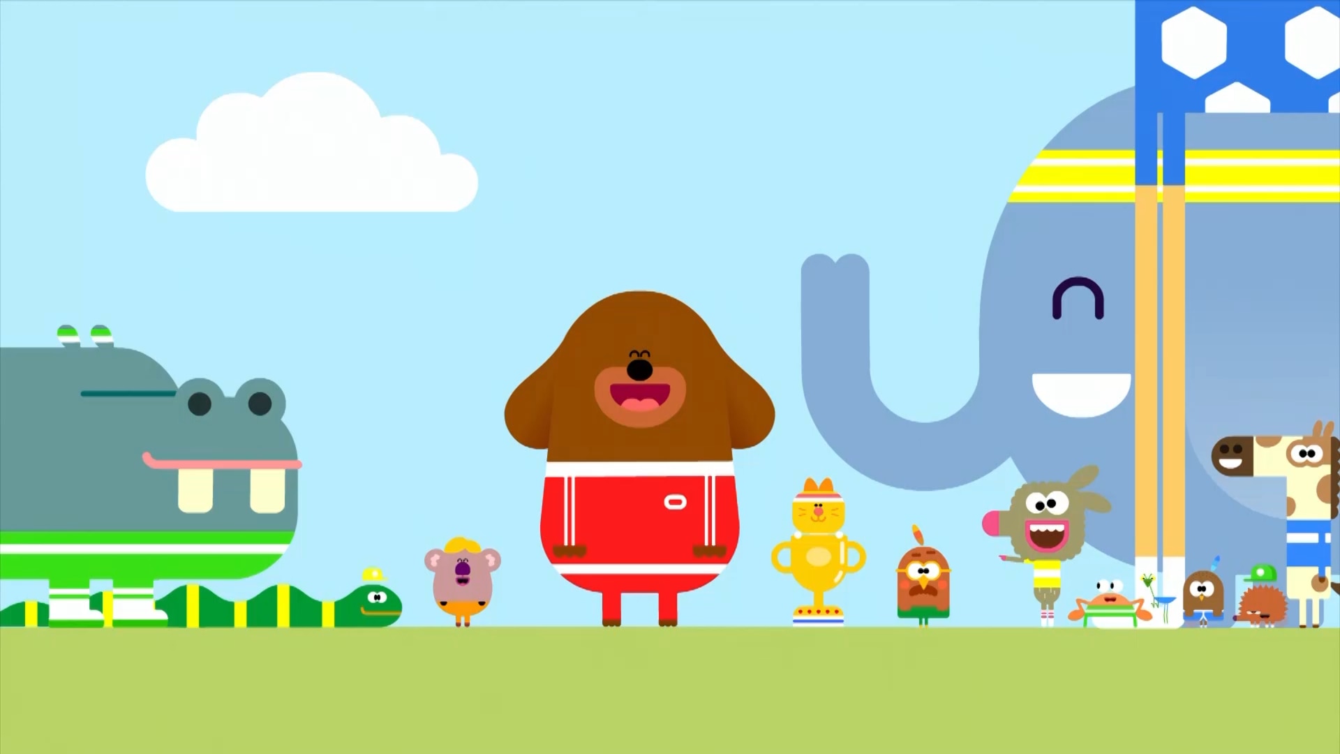 The Obstacle Course Badge Hey Duggee Official Website