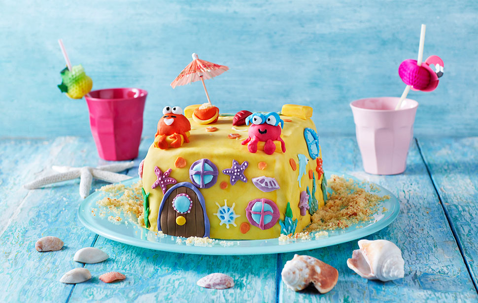 The Sandcastle Cake