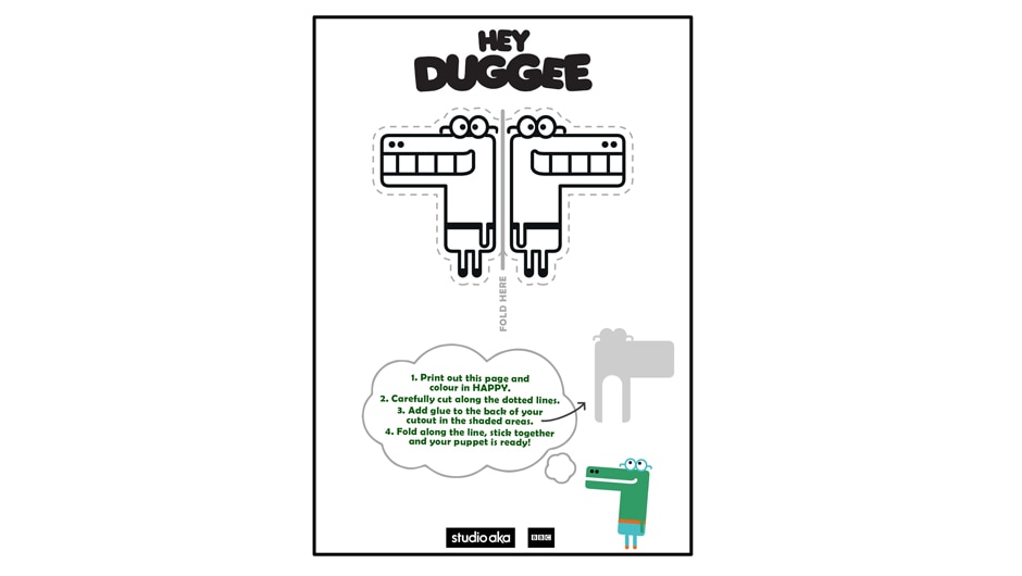 Hey duggee finger sales puppets
