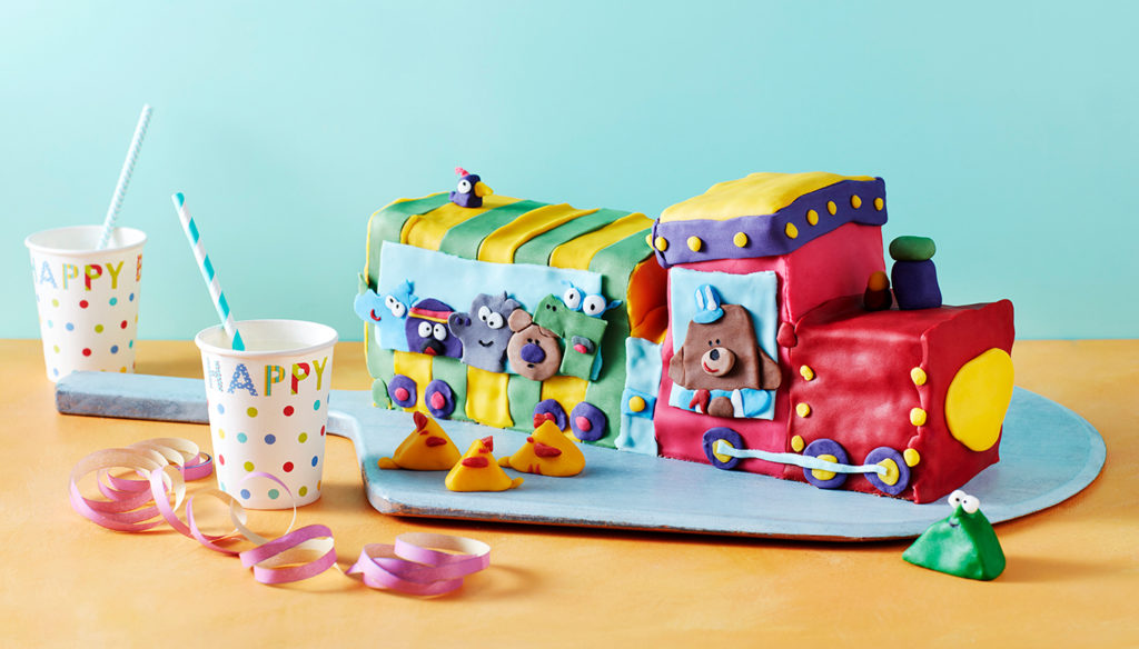 Duggee train celebration cake.