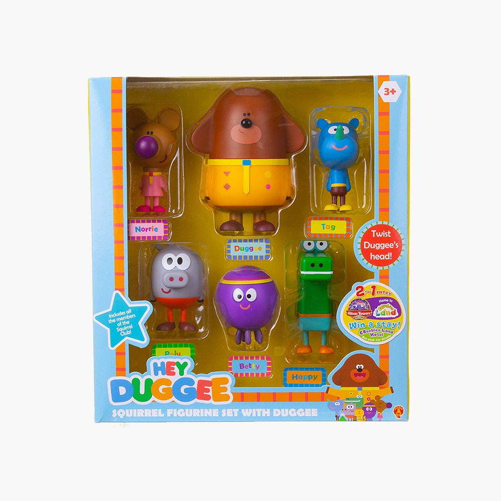 Hey duggee 2025 figurine set