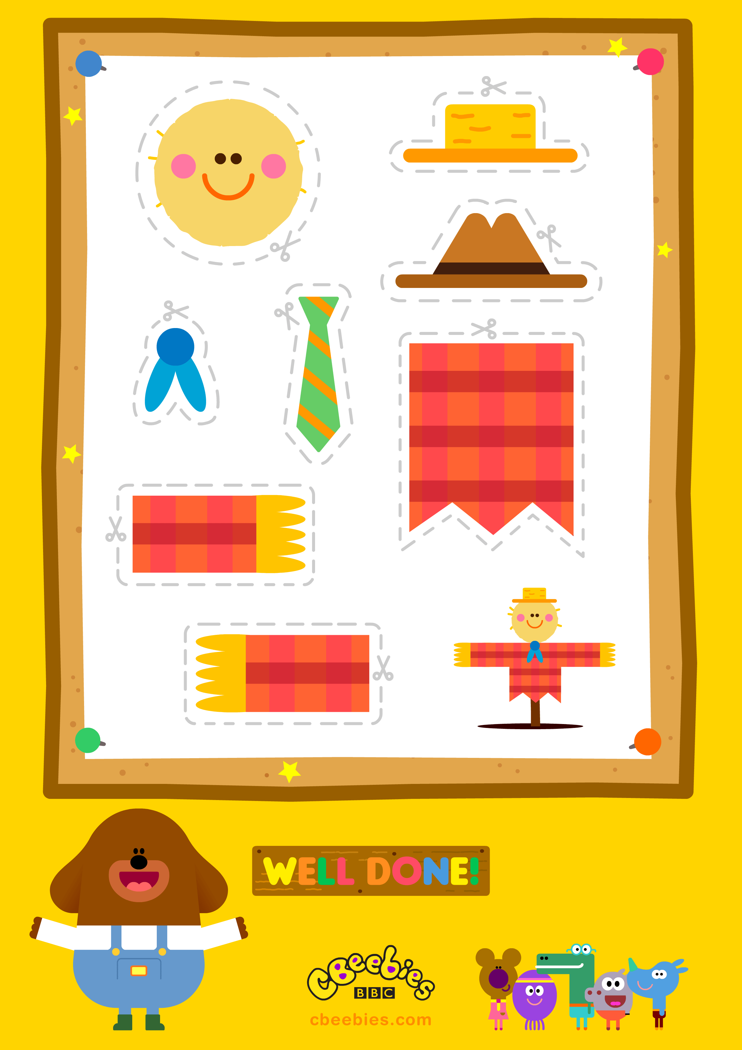 The Scarecrow Badge Activity Sheet Hey Duggee Official Website The Scarecrow Badge Activity Sheet Hey Duggee Official Website