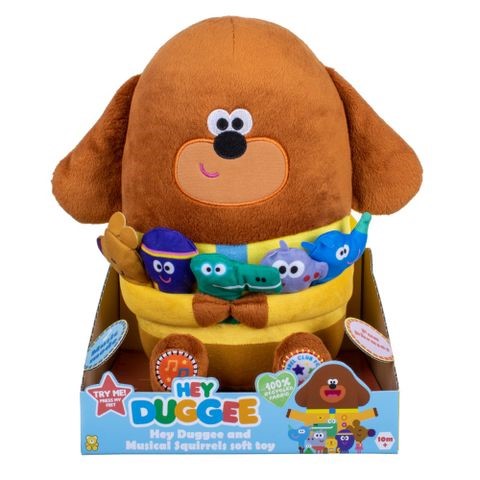 Hey duggee musical duggee on sale soft toy