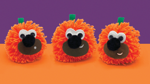 Hey Duggee Pumpkin Pom Poms - Hey Duggee Official Website