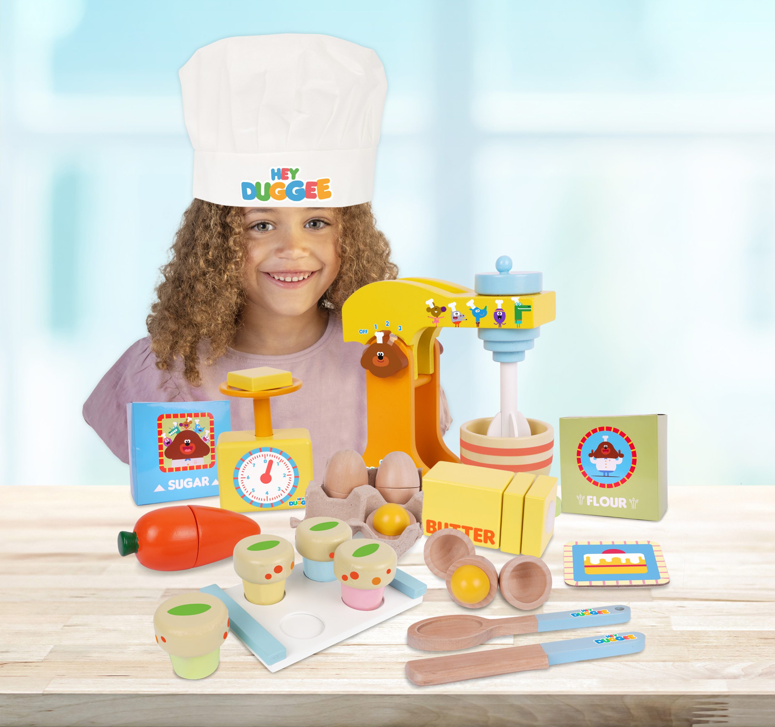 B. toys - Play Oven Baking Set Mini Chef - Bake-a-Cake Playset