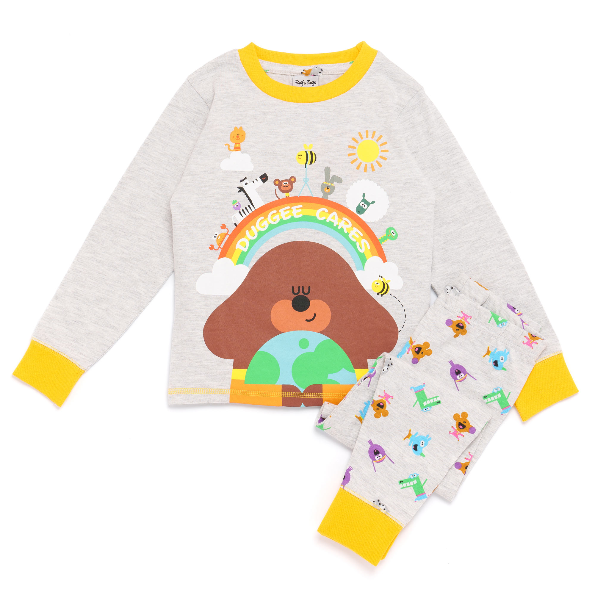 Hey duggee top personalised pyjamas