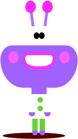 Professor Jeanie standing looking happy